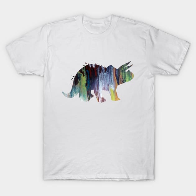 Triceratops T-Shirt by TheJollyMarten